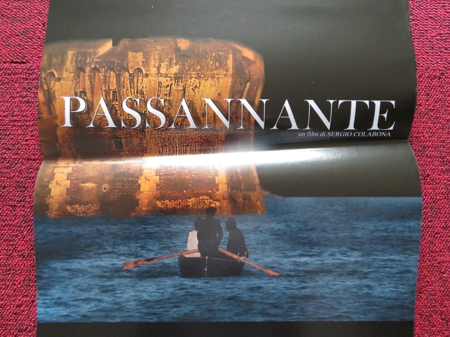 PASSANNANTE ITALIAN LOCANDINA (27"x12.5") POSTER FABIO PASSANNANTE 2011