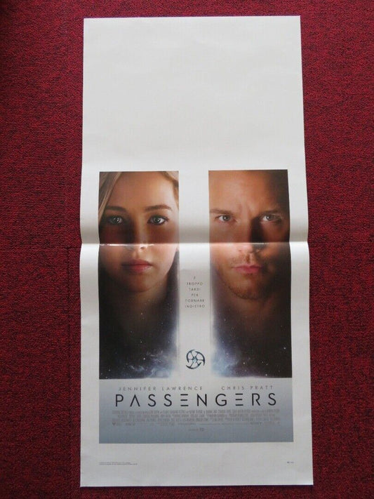 PASSENGERS ITALIAN LOCANDINA (27.5"x13") POSTER JENNIFER LAWRENCE 2016