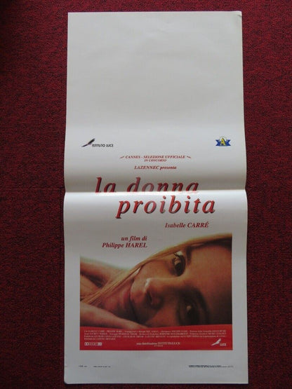 LA DONNA PROIBITA / the banned woman ITALIAN LOCANDINA (27.5"x13") POSTER 1999