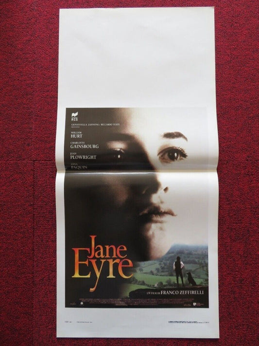 JANE EYRE ITALIAN LOCANDINA (27.5"x13") POSTER ANNA PAQUIN WILLIAM HURT 1996