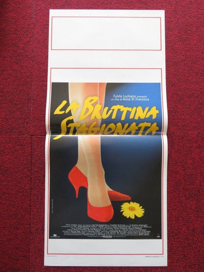 LA BRUTTINA STAGIONATA ITALIAN LOCANDINA (27.5"x12.5") POSTER 1996