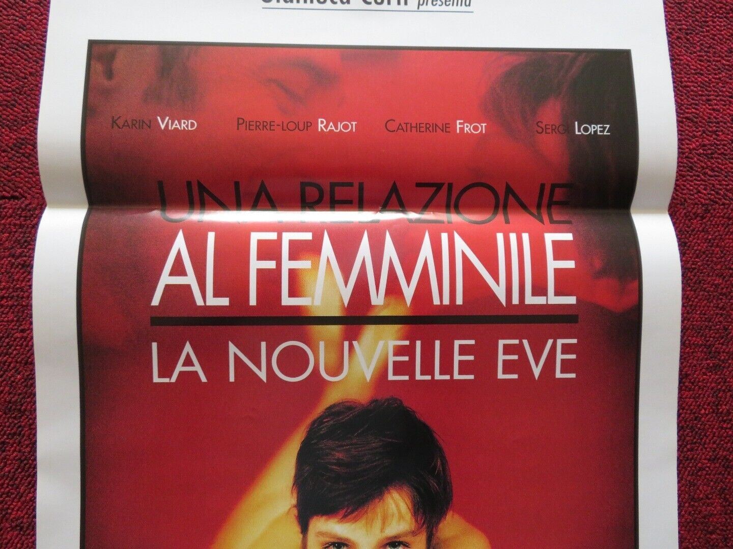 LA NOUVELLE EVE - UNA ... ITALIAN LOCANDINA (27.5"x13") POSTER 2000