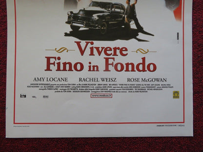 VIVERE FINO IN FONDO ITALIAN LOCANDINA (27.5"x13") POSTER BEN AFFLECK 2000