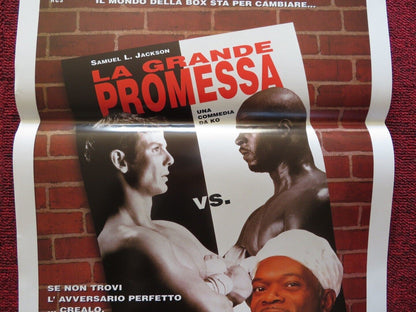 LA GRANDE PROMESSA ITALIAN LOCANDINA (27.5"x13") POSTER SAMUEL L. JACKSON 1997