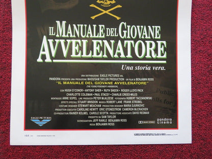 IL MANUALE DEL GIOVANE AVVELENATORE ITALIAN LOCANDINA (27.5"x13") POSTER 1996