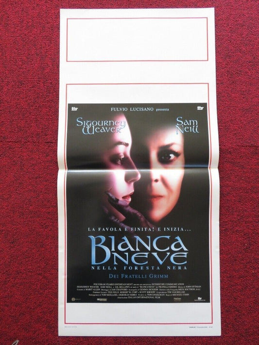 BIANCA NEVE NELLA FORESTA NERA ITALIAN LOCANDINA (27.5"x13") POSTER 1997