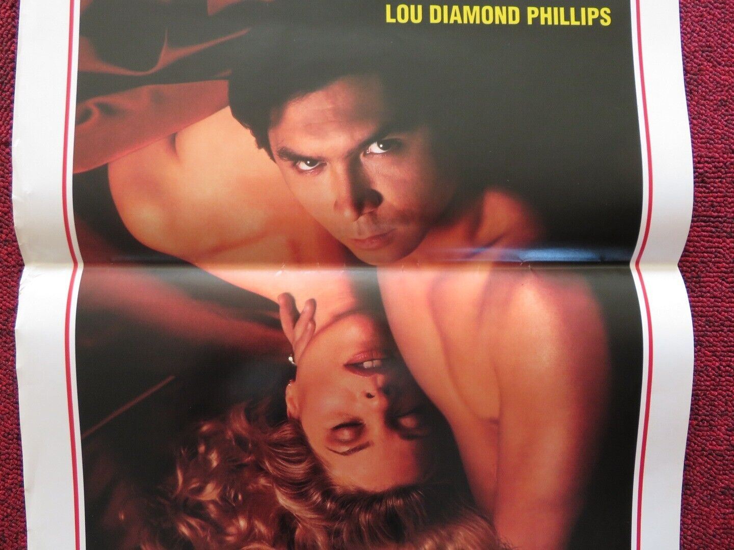 TOCCO PERICOLOSSO / dangerous touch ITALIAN LOCANDINA (27.5"x13") POSTER 1995