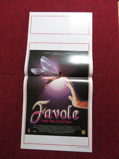 FAVOLE / FAIRY TALE A TRUE STORY  ITALIAN LOCANDINA (27.5"x13") POSTER 1998