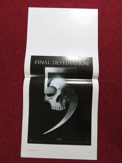 FINAL DESTINATION 5 ITALIAN LOCANDINA (27.5"x13") POSTER NICHOLAS D'AGOSTO 2011