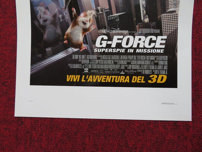 G-FORCE  ITALIAN LOCANDINA (27.5"x13") POSTER DISNEY BILL NIGHY WILL ARNETT 2009