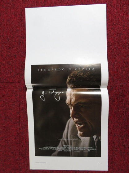 J. EDGAR ITALIAN LOCANDINA (27.5"x13") POSTER LEONARDO DI CAPRIO 2011