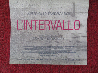 L'INTERVALLO / the interval ITALIAN LOCANDINA (26.5"x12.5") POSTER S RUOCC 2012