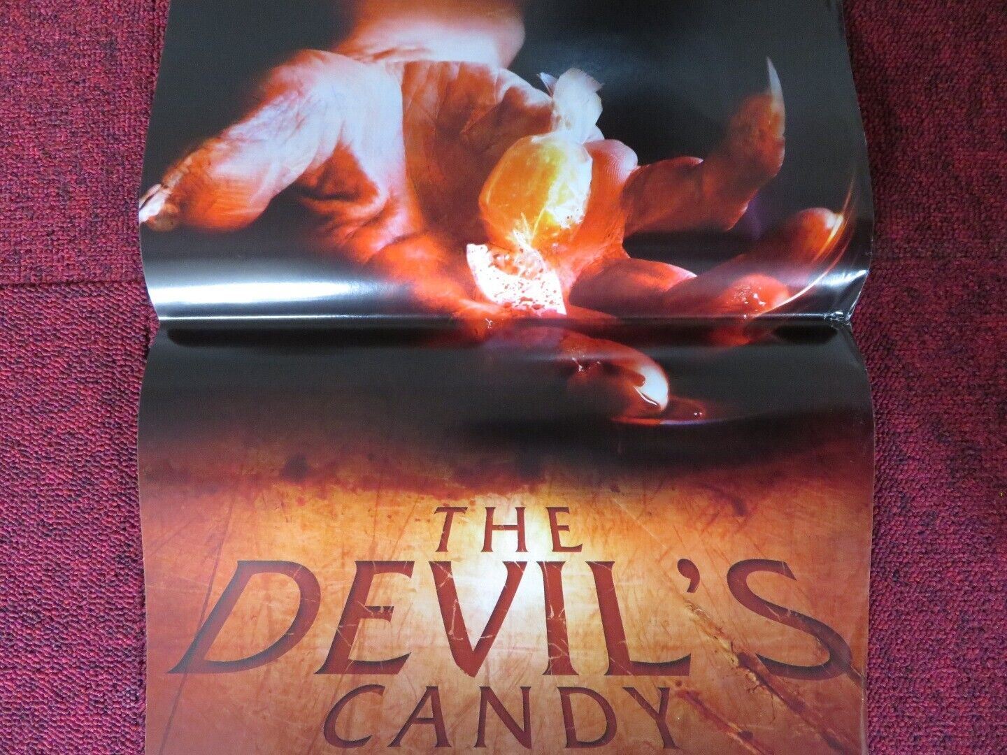 THE DEVIL'S CANDY ITALIAN LOCANDINA (26.5"x12.5") POSTER ETHAN EMBRY 2015