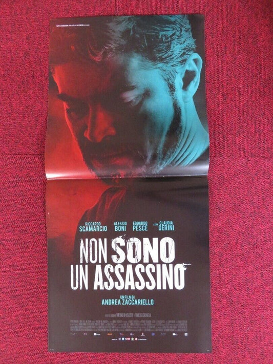 NON SONO UN ASSASSINO ITALIAN LOCANDINA (26.5"x12.5") POSTER R SCAMARCIO 2019