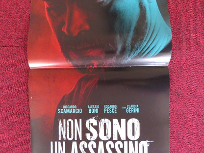 NON SONO UN ASSASSINO ITALIAN LOCANDINA (26.5"x12.5") POSTER R SCAMARCIO 2019