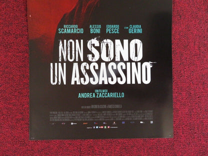 NON SONO UN ASSASSINO ITALIAN LOCANDINA (26.5"x12.5") POSTER R SCAMARCIO 2019