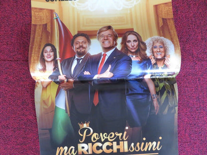 POVERI MA RICCHISSIMI ITALIAN LOCANDINA (26.5"x12.5") POSTER 2017