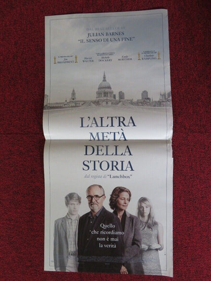 THE SENSE OF AN ENDING  ITALIAN LOCANDINA (27"x13") POSTER JIM BROADBENT '17