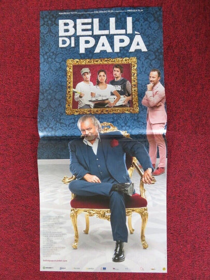 BELLI DI PAPA ITALIAN LOCANDINA (26.5"x12.5") POSTER DIEGO ABATANTUONO 2015