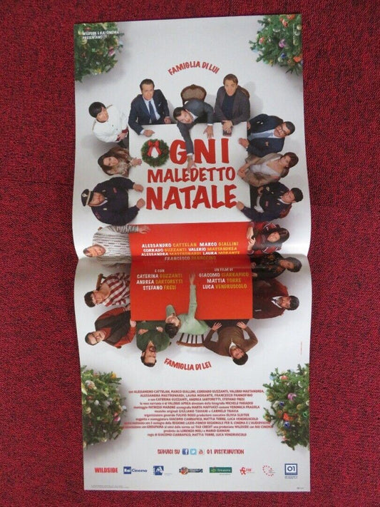 OGNI MALEDETTO NATALE ITALIAN LOCANDINA (26.5"x12.5") POSTER 2014