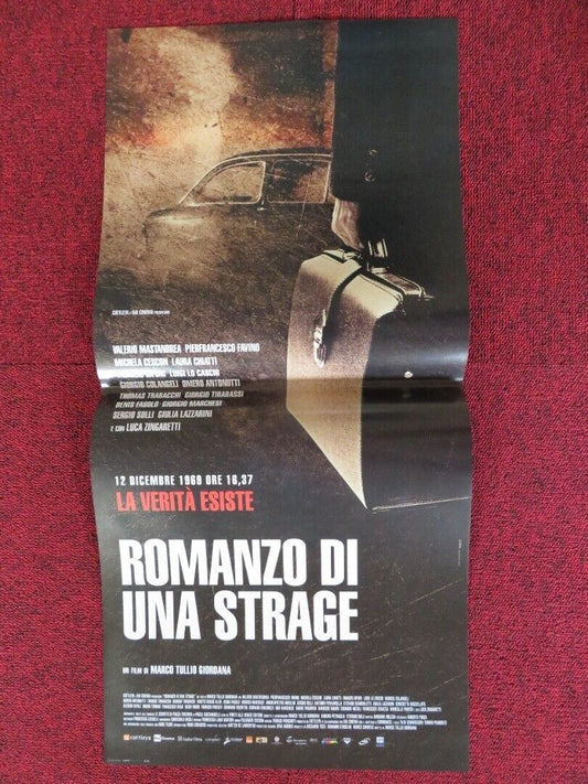 ROMANZO DI UNA STRAGE ITALIAN LOCANDINA (26.5"x12.5") POSTER 2012