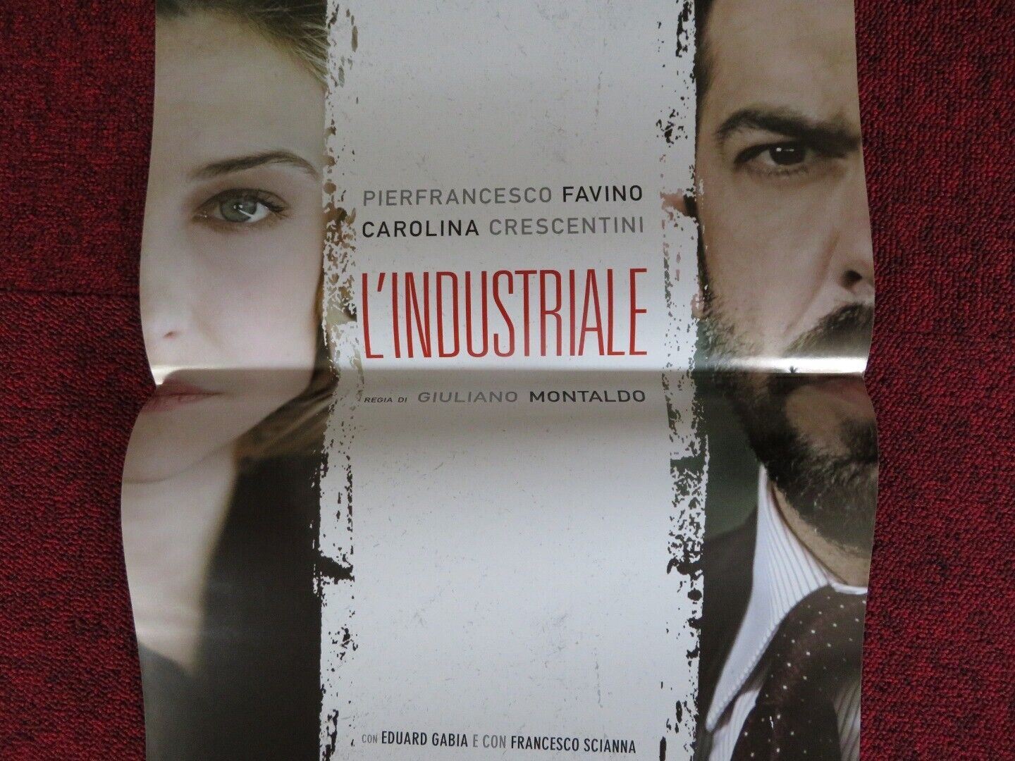 L'INDUSTRIALE / THE ENTREPRENEUR ITALIAN LOCANDINA (27"x12.5") POSTER 2011