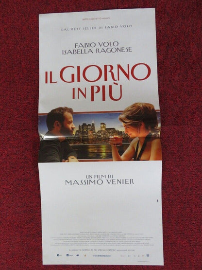 IL GIORNO IN PIU / one day more ITALIAN LOCANDINA (27"x12.5") POSTER 2011