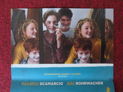 MAGARI (if only) ITALIAN LOCANDINA (26.5"x12.5") POSTER RICCARDO SCAMARCIO 2019