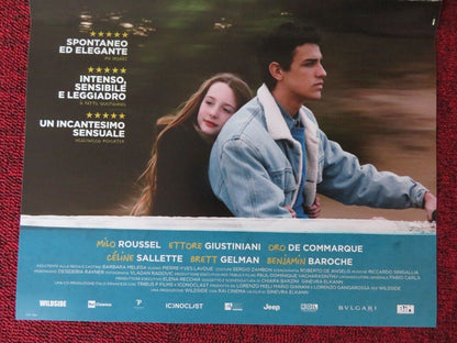 MAGARI (if only) ITALIAN LOCANDINA (26.5"x12.5") POSTER RICCARDO SCAMARCIO 2019