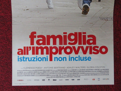 FAMIGLIA ALL'IMPROVVISO ISTRUZIONI.. ITALIAN LOCANDINA (26.5"x12.5") POSTER 2017