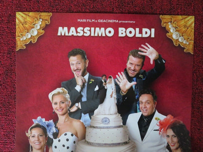 MATRIMONIO AL SUD ITALIAN LOCANDINA (26.5"x12.5") POSTER MASSIMO BOLDI 2015