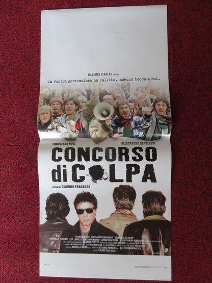 CONCORSO DI COLPA ITALIAN LOCANDINA (27.5"x13") POSTER FRANCESCO 2004