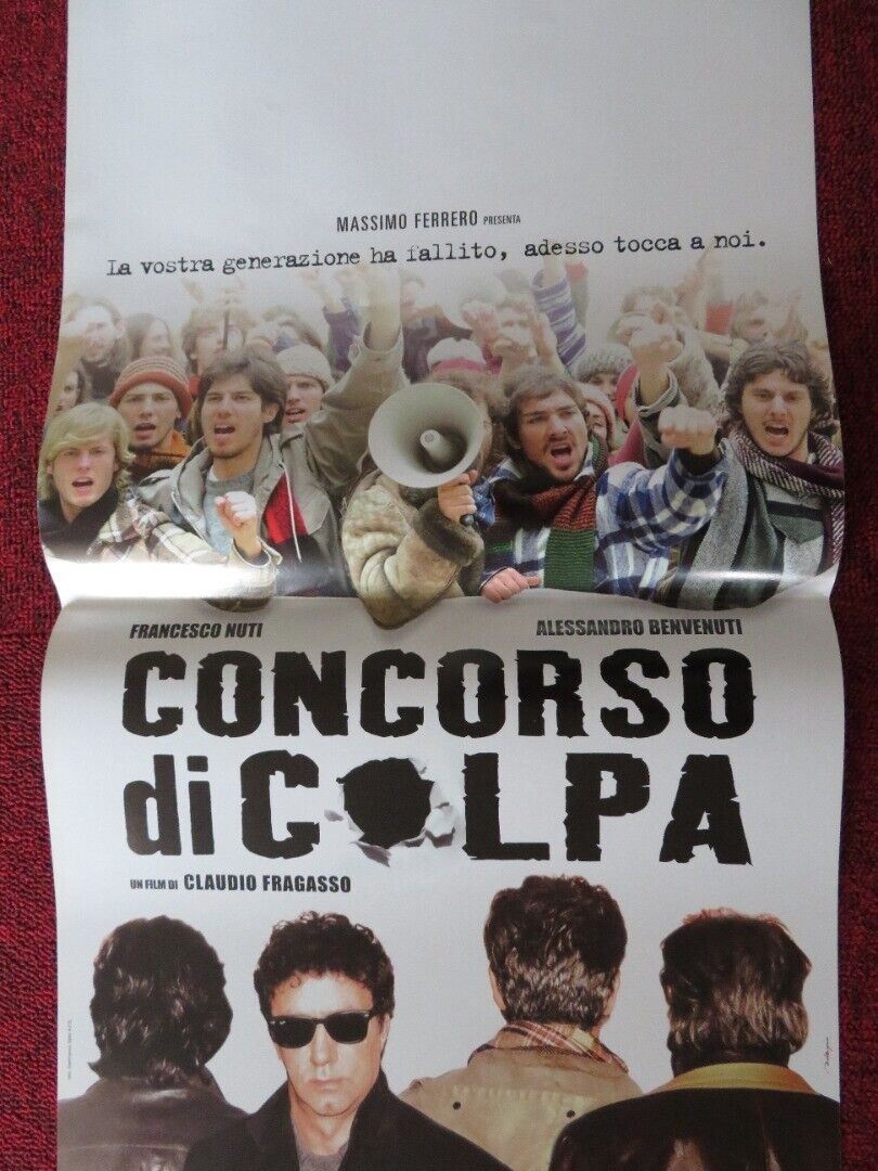 CONCORSO DI COLPA ITALIAN LOCANDINA (27.5"x13") POSTER FRANCESCO 2004