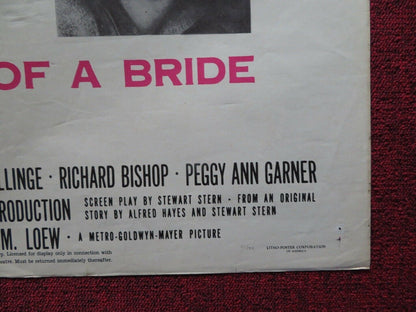 TERASA USA ONE SHEET FOLDED POSTER JOHN ERICSON PIER ANGELI 1951