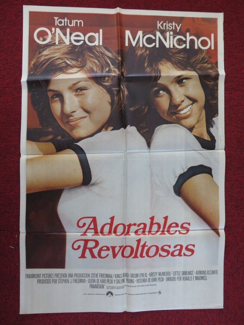 LITTLE DARLINGS / ADORABLES REVOLTOSAS MEXICO ONE SHEET POSTER TATUM O'NEAL 1980