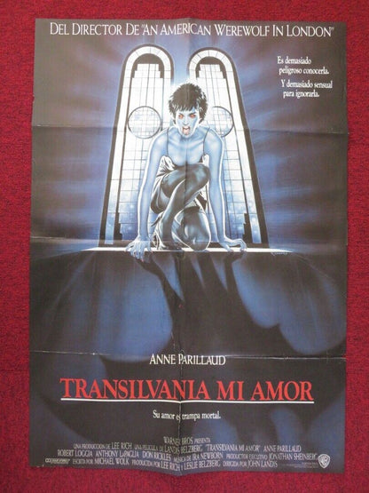 INNOCENT BLOOD  ARGENTINA ONE SHEET POSTER JOHN LANDIS ANNE PARILLAUD 1992