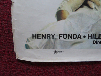 FEDORA ARGENTINA ONE SHEET POSTER WILLIAM HOLDEN MARTHE KELLER 1978