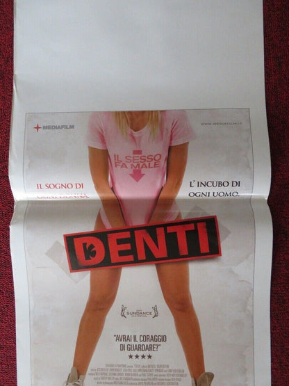 DENTI / Teeth ITALIAN LOCANDINA (27.5"x13") POSTER JESS WEIXLER 2007