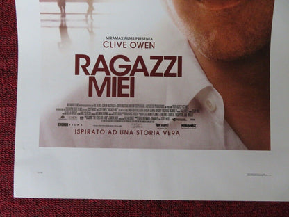 RAGAZZI MIEI / The boys are back ITALIAN LOCANDINA (27.5"x13") POSTER CLIVE OWEN