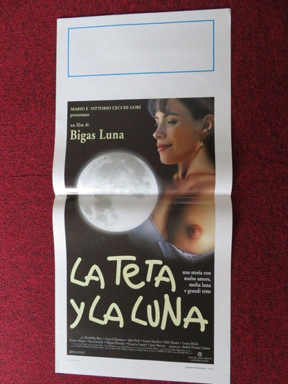 LA TETA Y LA LUNA ITALIAN LOCANDINA (27.5"x13") POSTER BIEL DURAN MATHILDA MAY