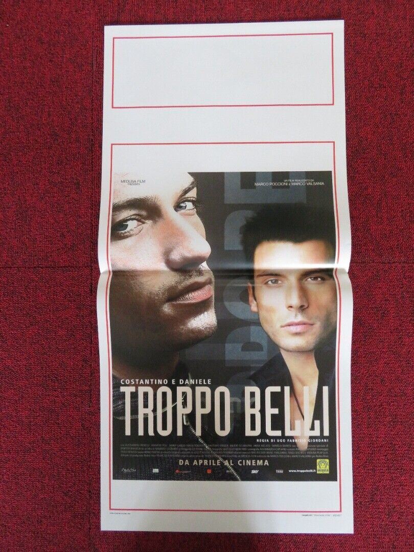 TROPPO BELLI ITALIAN LOCANDINA (27.5"x13") POSTER CONSTANTINO VITAGLIANO 2005