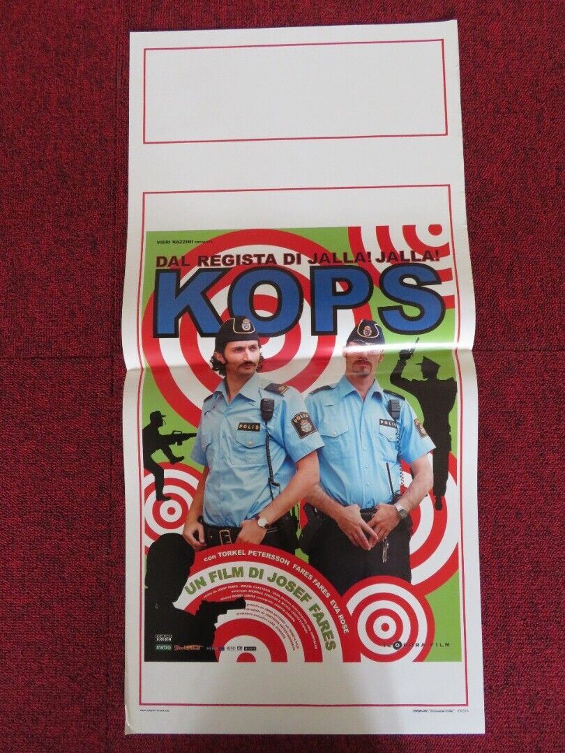 KOPPS ITALIAN LOCANDINA (27.5"x13") POSTER FARES FARES TORKEL PETERSSON 2003