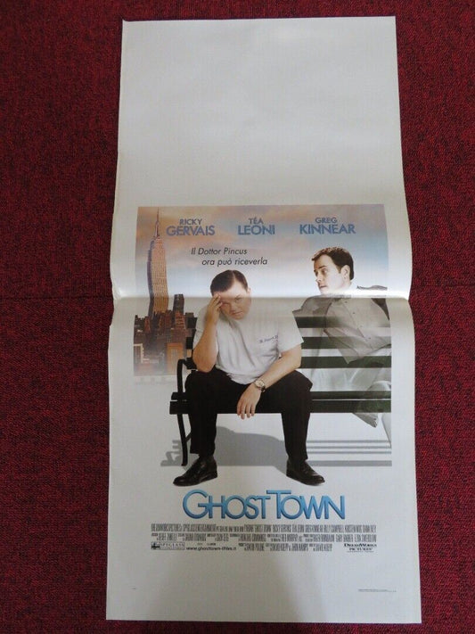 GHOST TOWN ITALIAN LOCANDINA (27.5"x13") POSTER RICKY GERVAIS GREG KINNEAR 2008