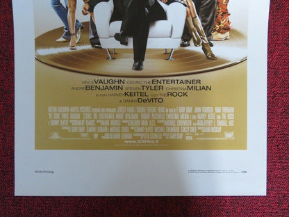 BE COOL ITALIAN LOCANDINA (27.5"x13") POSTER JOHN TRAVOLTA UMA THURMAN 2005