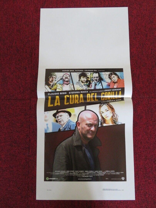 LA CURA DEL GORILLA ITALIAN LOCANDINA (27.5"x13") POSTER CLAUDIO BISIO 2006