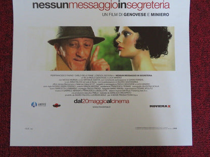 SORRY YOU CAN'T GET THROUGH ITALIAN LOCANDINA (27.5"x13") POSTER 2005