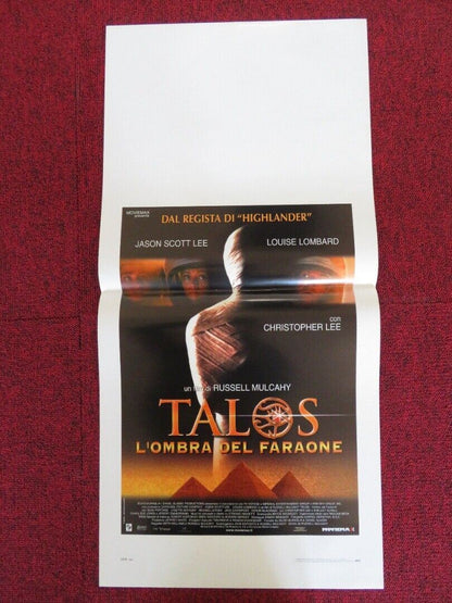 TALOS L'OMBRA DEL FARAONE ITALIAN LOCANDINA (27.5"x13") POSTER JASON SCOTT LEE