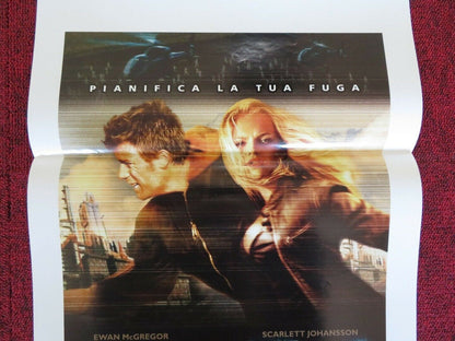 THE ISLAND ITALIAN LOCANDINA (27.5"x13") POSTER EWAN MCGREGOR SCARLETT JOHANSSON