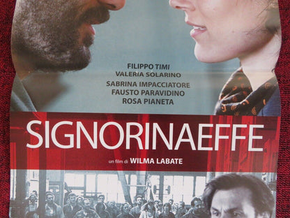 SIGNORINA EFFE  ITALIAN LOCANDINA (26.5"x12.5") POSTER FILIPPO TIMI 20076