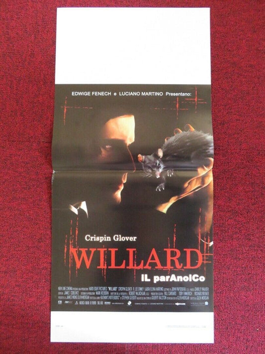 WILLARD ITALIAN LOCANDINA (27.5"x12.5") POSTER CRISPIN GLOVER 2003